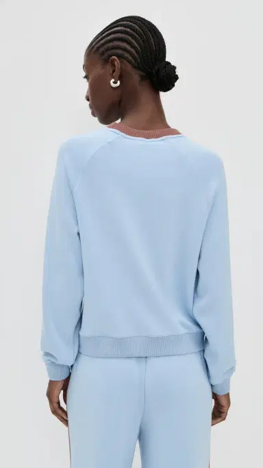 LE BOP Helene Sweatshirt Chambray Blue | Thumbnail 3