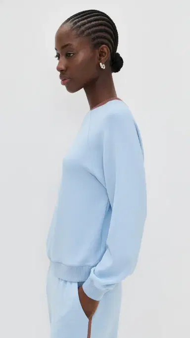 LE BOP Helene Sweatshirt Chambray Blue | Thumbnail 4