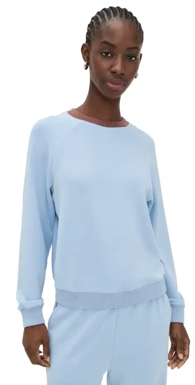 LE BOP Helene Sweatshirt Chambray Blue | Thumbnail 1