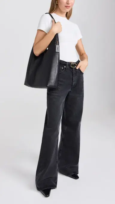 Coach Brooklyn Shoulder Bag 39 B4/Black One Size | Thumbnail 4 Coach Brooklyn Shoulder Bag 39 B4/Black One Size | Thumbnail 4