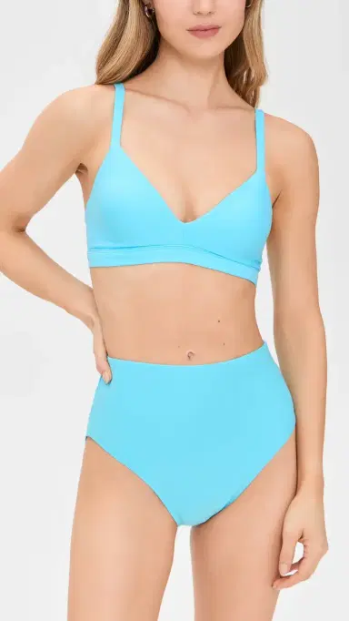 Stylest DreamSculpt High Waist Bikini Bottoms Azure S | Thumbnail 4