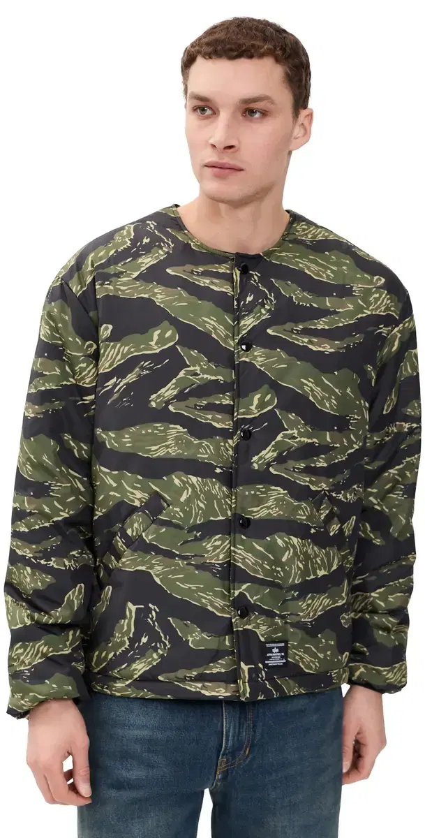 Reed Relaxed iner Jacket Tiger Camo