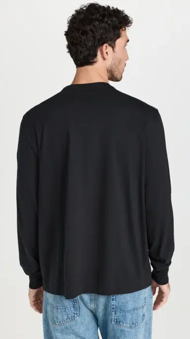 Canada Goose Gladstone Long Sleeve Tee Black - Noir | Thumbnail 3