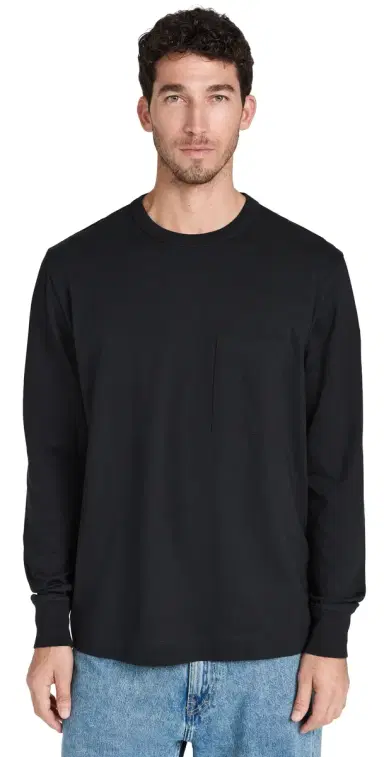 Canada Goose Gladstone Long Sleeve Tee Black - Noir | Thumbnail 1