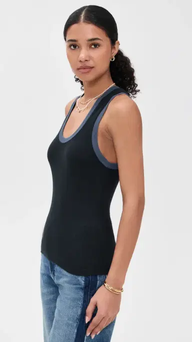 Free People Longer Days Tank Black | Thumbnail 4 Free People Longer Days Tank Black | Thumbnail 4