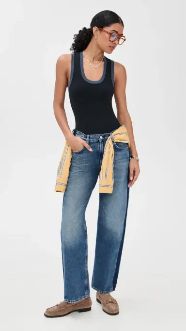 Free People Longer Days Tank Black | Thumbnail 5 Free People Longer Days Tank Black | Thumbnail 5