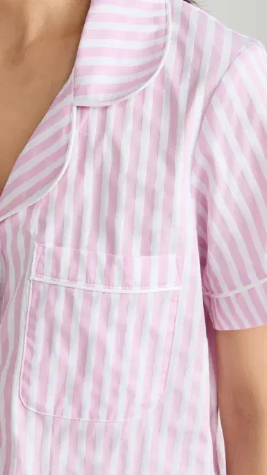 BedHead PJs Classic tripe Pajama et Pink tripe | Thumbnail 6