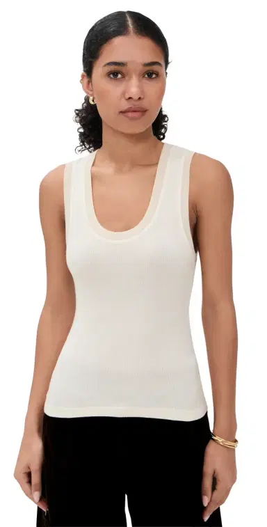 Free People Longer Days Tank White Alyssum | Thumbnail 1