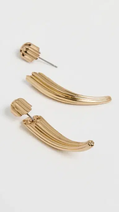 Tory Burch Pierced Front-Back Earrings | Thumbnail 4