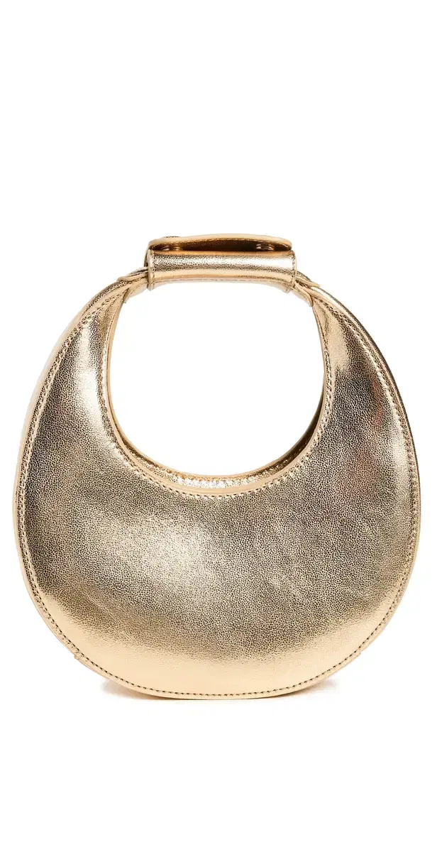 STAUD Good Night Moon Bag Gold One Size