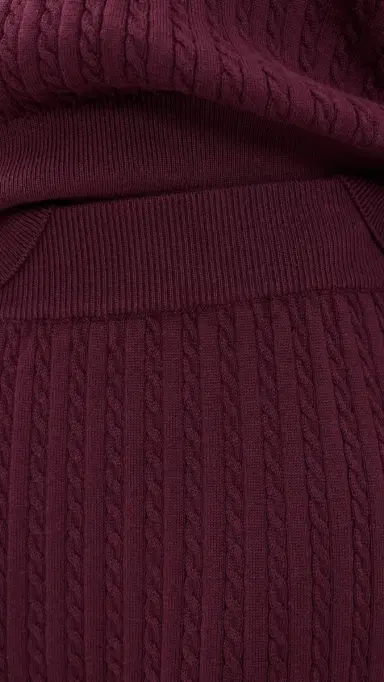 SIMKHAI Cable Joggers angria | Thumbnail 6