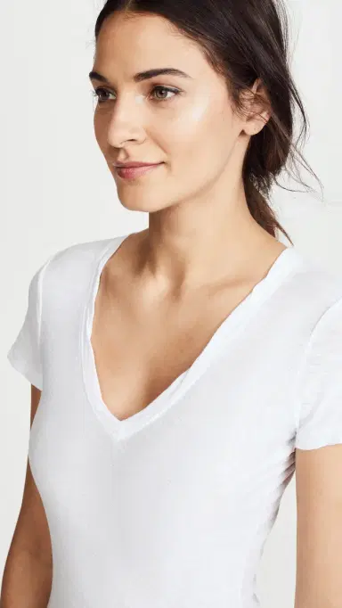 James Perse Casual Tee White | Thumbnail 6