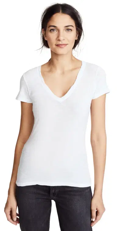 James Perse Casual Tee White | Thumbnail 1