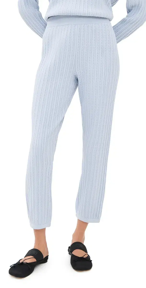 Cable Joggers Blue Haze
