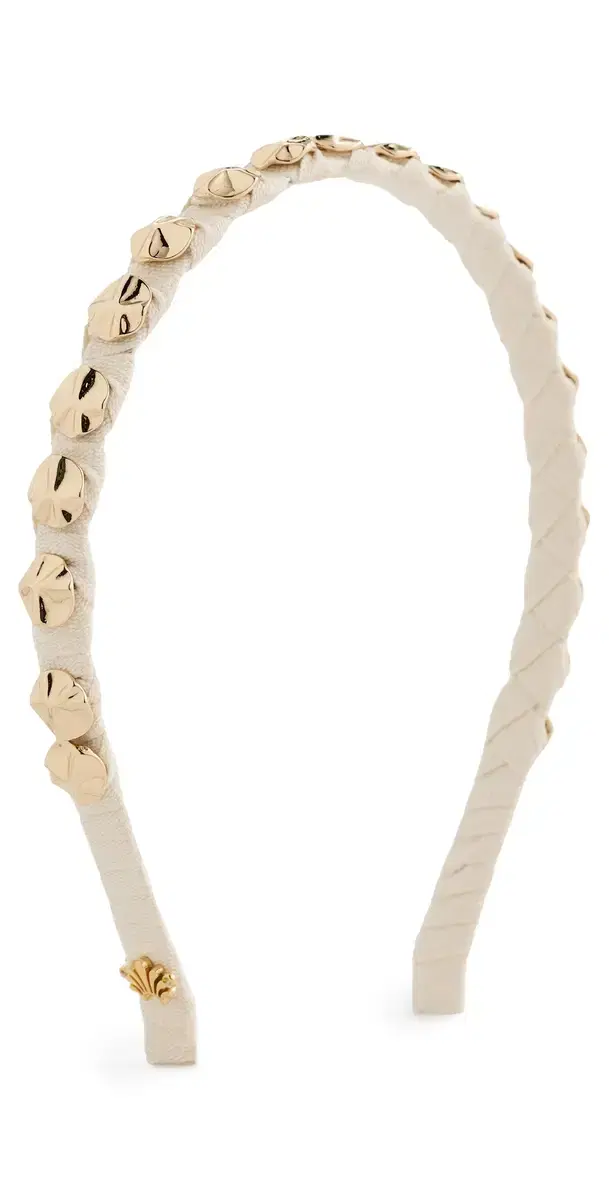 Socialite Strand Headband Natural Gold One Size