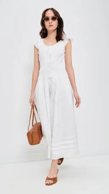 Ciao Lucia Lauretta Dress White | Thumbnail 5 Ciao Lucia Lauretta Dress White | Thumbnail 5