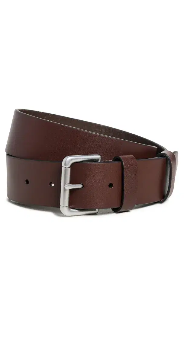 Italian Saddle Leather Belt Brown