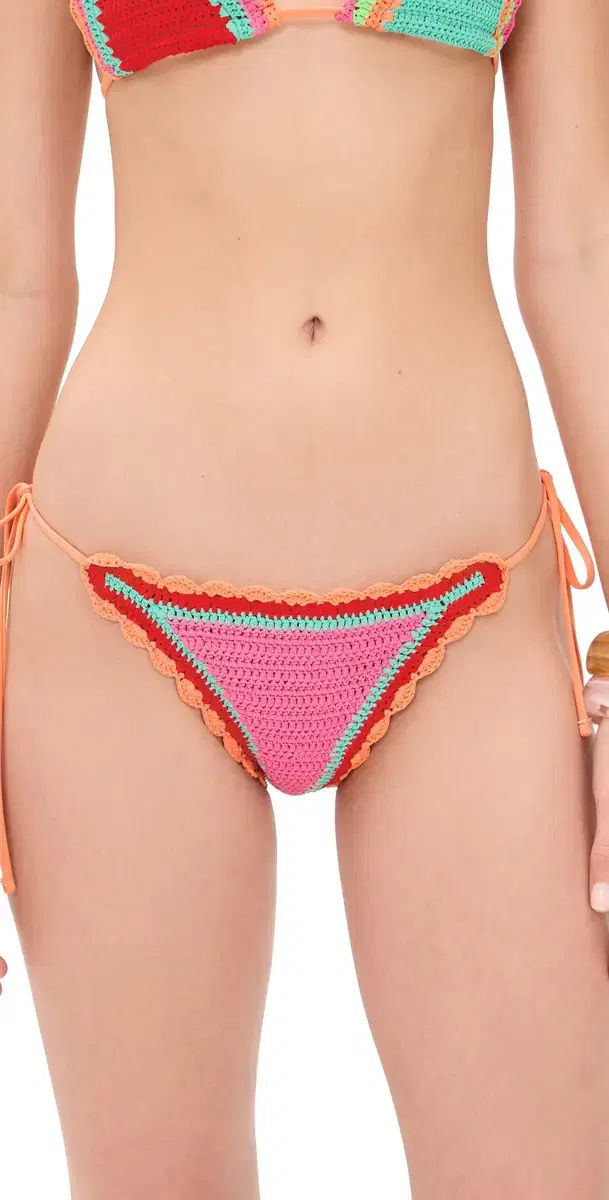 Beach Riot oliel Bikini Bottoms Aqua Haze Crochet