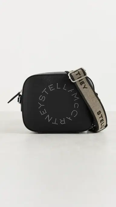 Stella McCartney Faux Leather Logo Camera Bag Black One Size | Thumbnail 2 Stella McCartney Faux Leather Logo Camera Bag Black One Size | Thumbnail 2