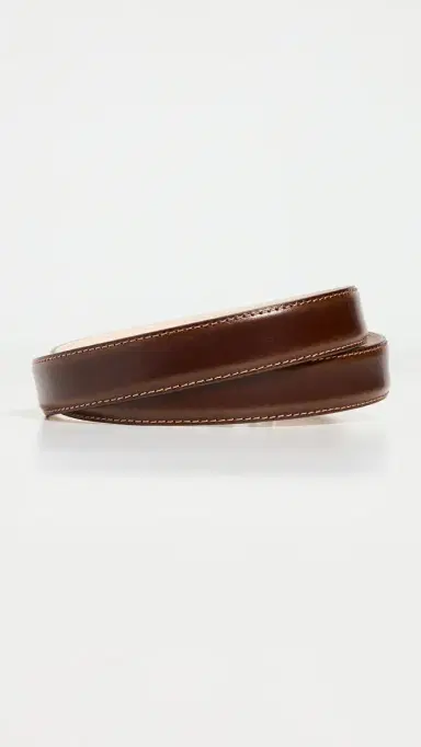 AUREUM No. 8 Statement Buckle Belt Tobacco M/L | Thumbnail 4