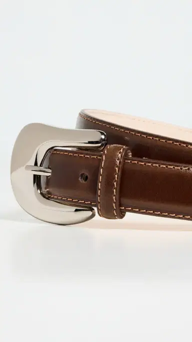 AUREUM No. 8 Statement Buckle Belt Tobacco M/L | Thumbnail 5