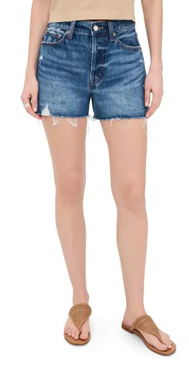 Pistola Nova Denim Shorts Calling | Thumbnail 1