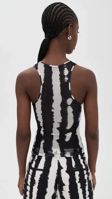 Aknvas Loni Tie Dye Mesh Tank | Thumbnail 4 Aknvas Loni Tie Dye Mesh Tank | Thumbnail 4