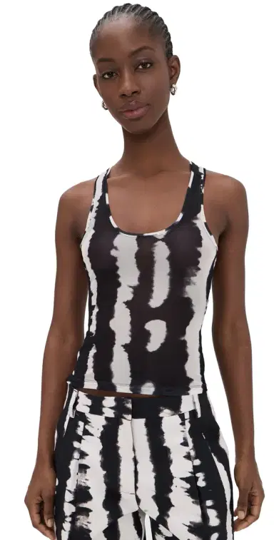 Aknvas Loni Tie Dye Mesh Tank | Thumbnail 1 Aknvas Loni Tie Dye Mesh Tank | Thumbnail 1