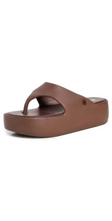 Melissa Free Platform Sandals Bronze 8 | Thumbnail 1