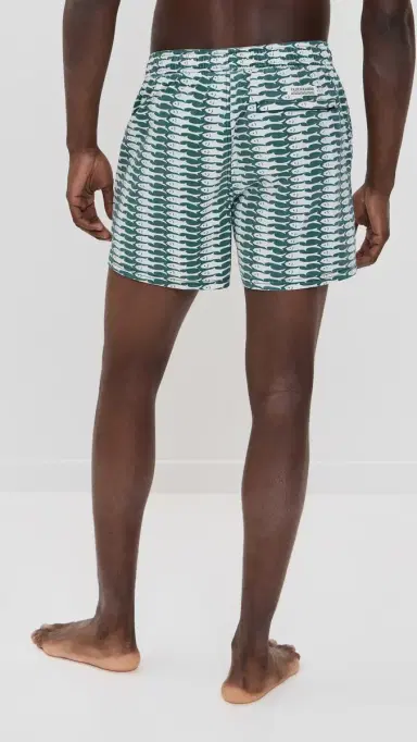 Fair Harbor The Bungalow Swim Trunks 5 Green Sardine S | Thumbnail 3 Fair Harbor The Bungalow Swim Trunks 5 Green Sardine S | Thumbnail 3