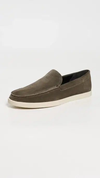 Vince Sonoma Suede Slip On Loafers Dark Roast | Thumbnail 2