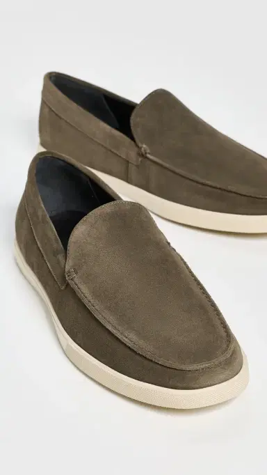 Vince Sonoma Suede Slip On Loafers Dark Roast | Thumbnail 4