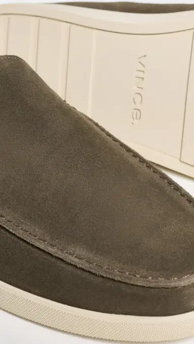 Vince Sonoma Suede Slip On Loafers Dark Roast | Thumbnail 5