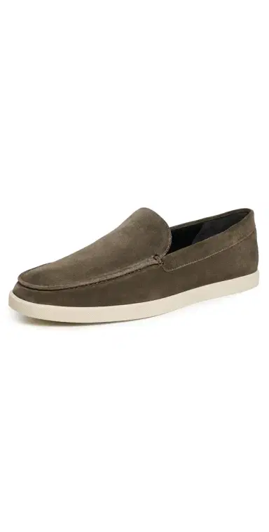 Vince Sonoma Suede Slip On Loafers Dark Roast | Thumbnail 1