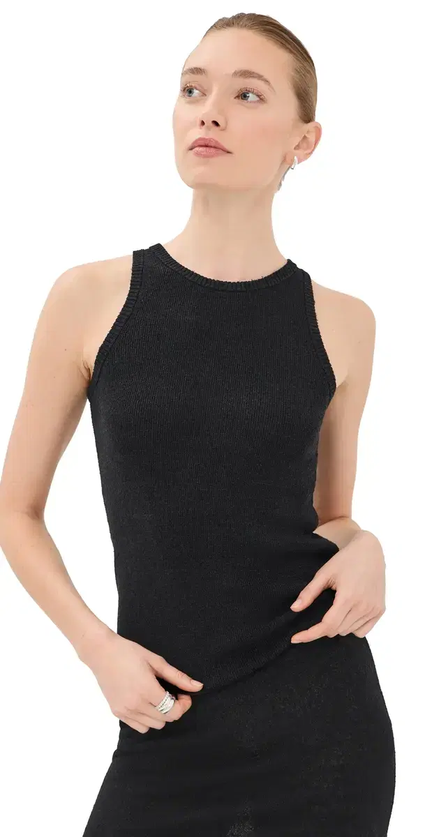 Racerback Tank Top Black