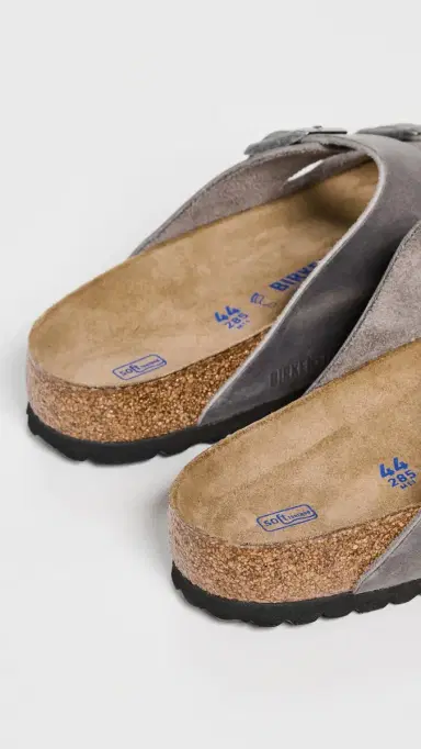 Birkenstock Arizona Soft Footbed Sandals Iron | Thumbnail 3