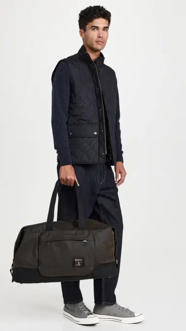 Barbour Field Wax Duffle Bag | Thumbnail 3