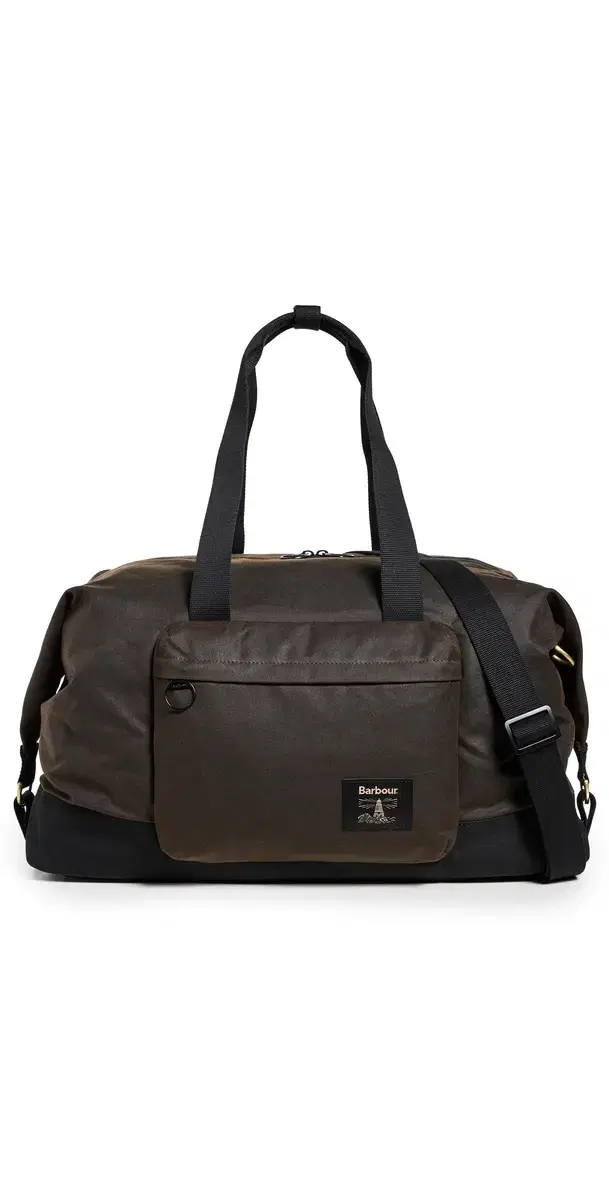 Field Wax Duffle Bag Olive/Black One Size