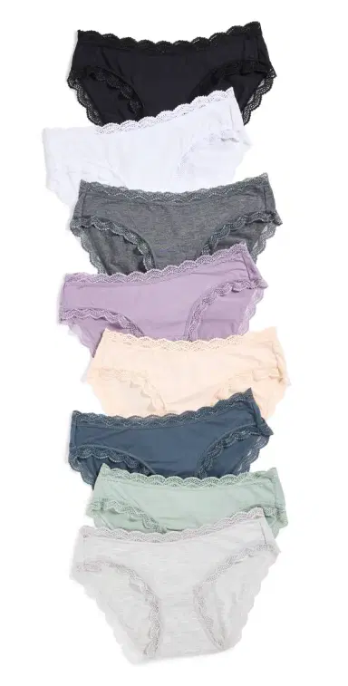 Stripe & Stare Original Knickers 8 Pack The Ultimate Basics 2X | Thumbnail 1