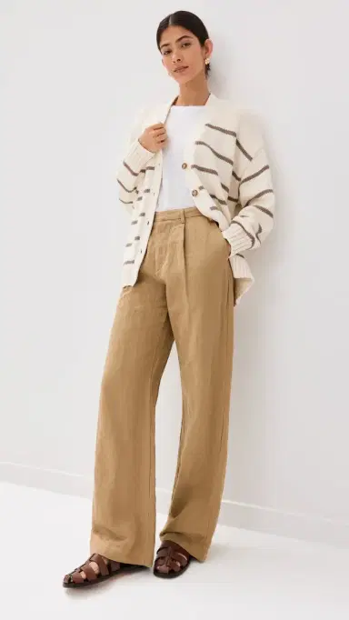Jenni Kayne Chloe Cardigan /Taupe | Thumbnail 5 Jenni Kayne Chloe Cardigan /Taupe | Thumbnail 5