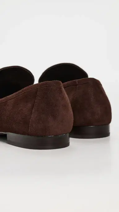 Tory Burch Eleanor Loafers Dark Cocoa/Silver 6 | Thumbnail 4