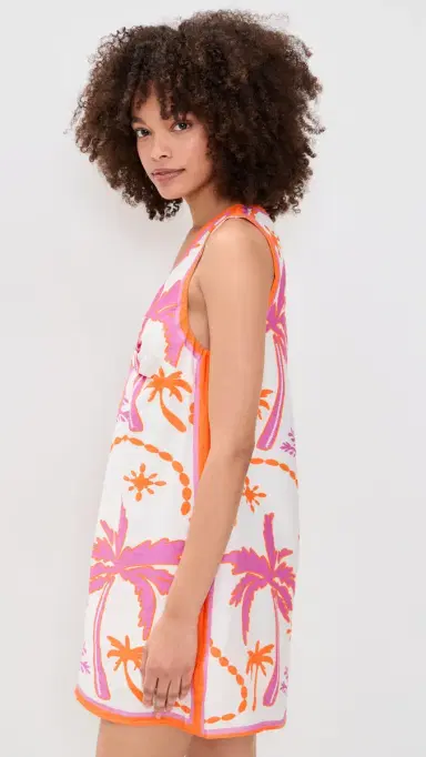 SEVEN WONDERS Narla Mini Dress Cabanna Pink | Thumbnail 4
