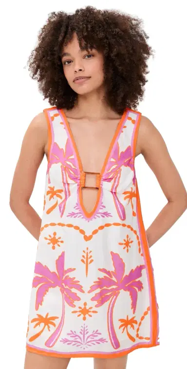SEVEN WONDERS Narla Mini Dress Cabanna Pink | Thumbnail 1