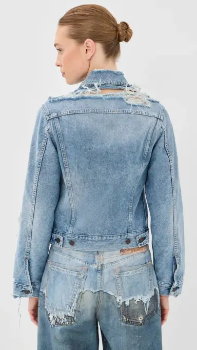 Acne Studios Denim Jacket Light Blue | Thumbnail 4 Acne Studios Denim Jacket Light Blue | Thumbnail 4