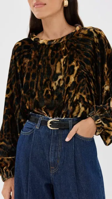 Favorite Daughter The Favorite Belt Black Gold | Thumbnail 3