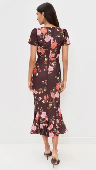 LE BOP Etta Dress Hickory Floral | Thumbnail 4 LE BOP Etta Dress Hickory Floral | Thumbnail 4