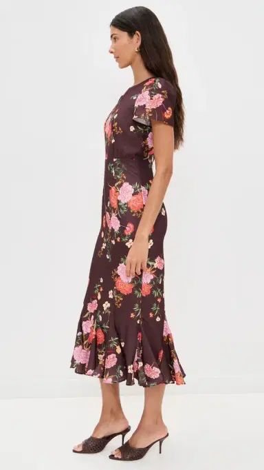 LE BOP Etta Dress Hickory Floral | Thumbnail 5 LE BOP Etta Dress Hickory Floral | Thumbnail 5