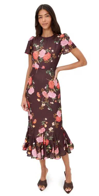 LE BOP Etta Dress Hickory Floral | Thumbnail 1 LE BOP Etta Dress Hickory Floral | Thumbnail 1