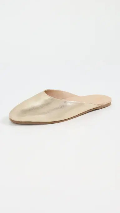 beek Phoebe Mules Gold | Thumbnail 2 beek Phoebe Mules Gold | Thumbnail 2