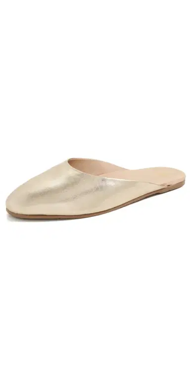 beek Phoebe Mules Gold | Thumbnail 1 beek Phoebe Mules Gold | Thumbnail 1